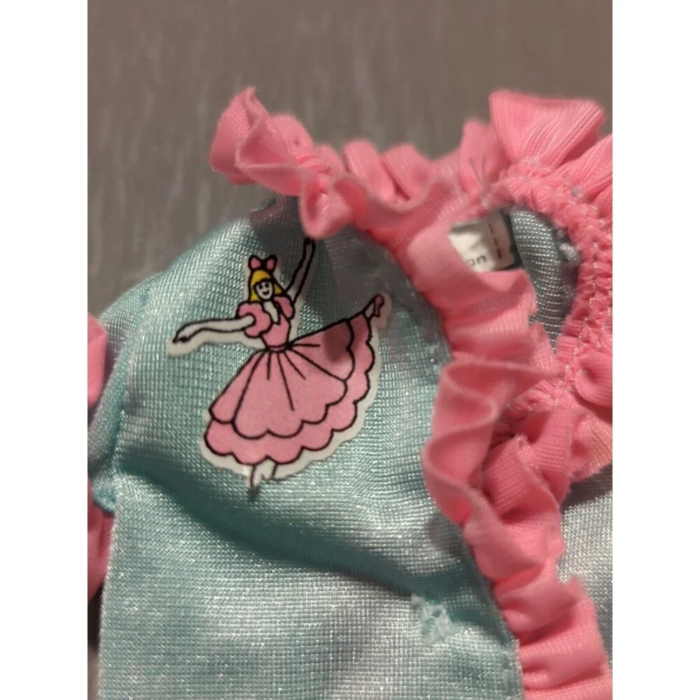 My First Barbie Pajamas Fashions Top Only Ballerina Ruffles Green Pink